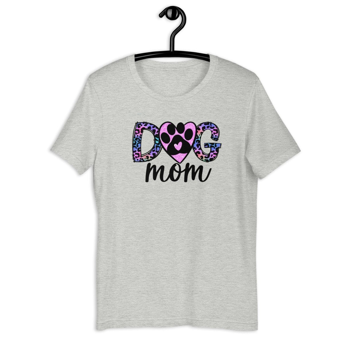 Dog Mom Leopard Paw T-Shirt - DoggyLoveandMore