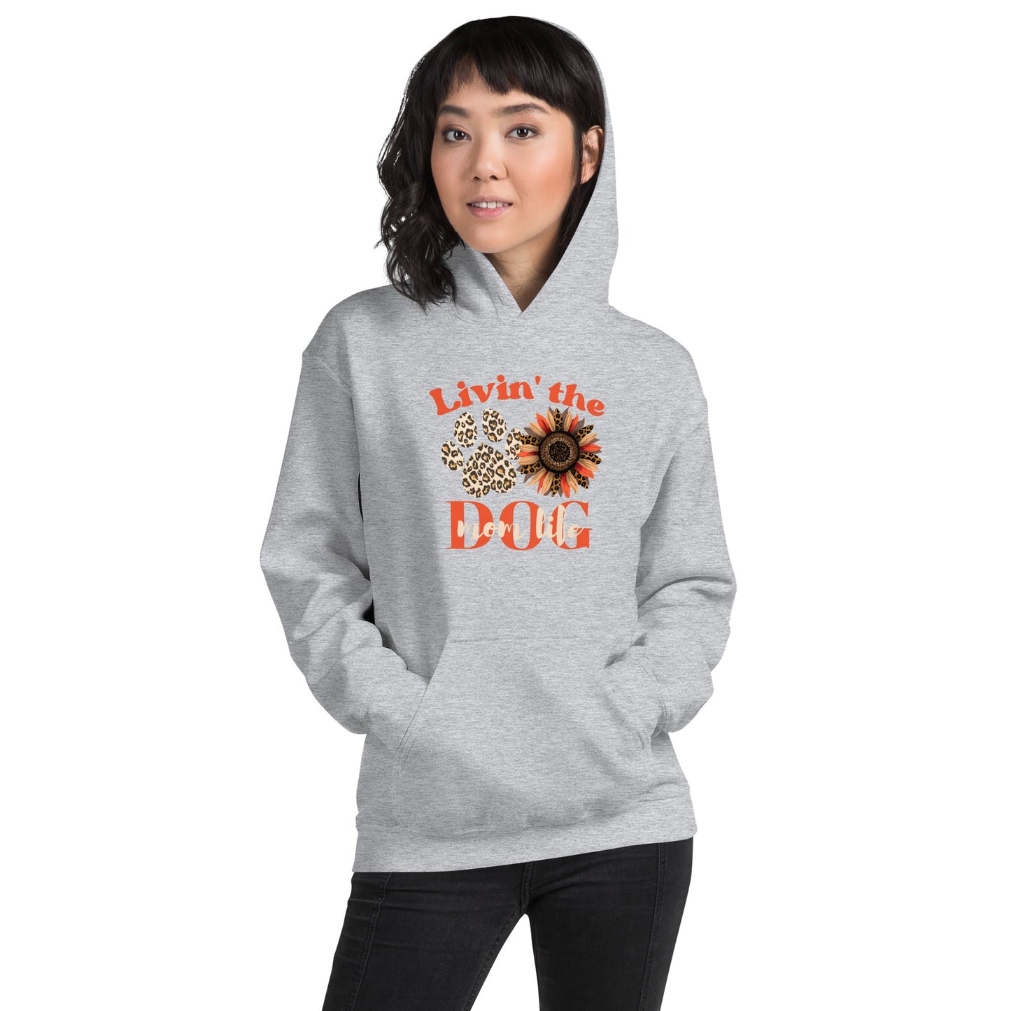 Dog Mom Life Hoodie - DoggyLoveandMore