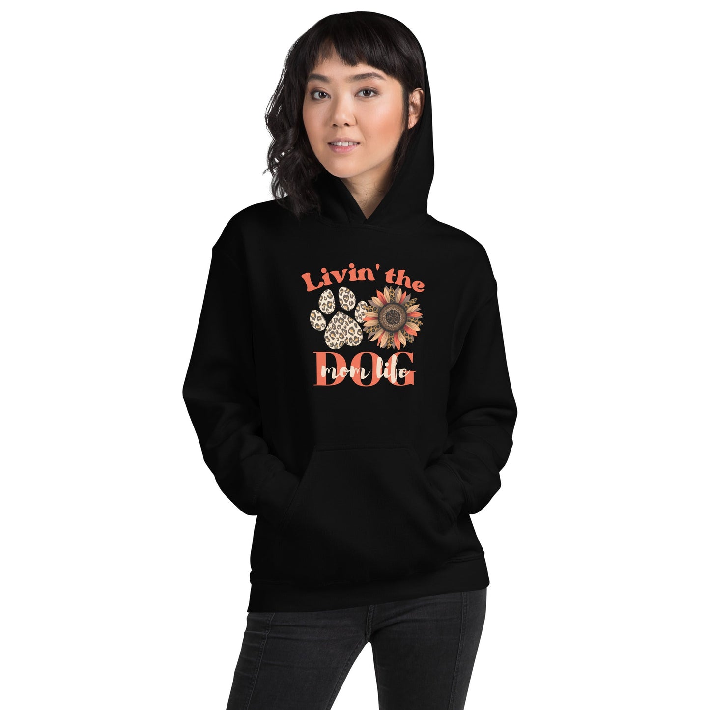 Dog Mom Life Hoodie - DoggyLoveandMore