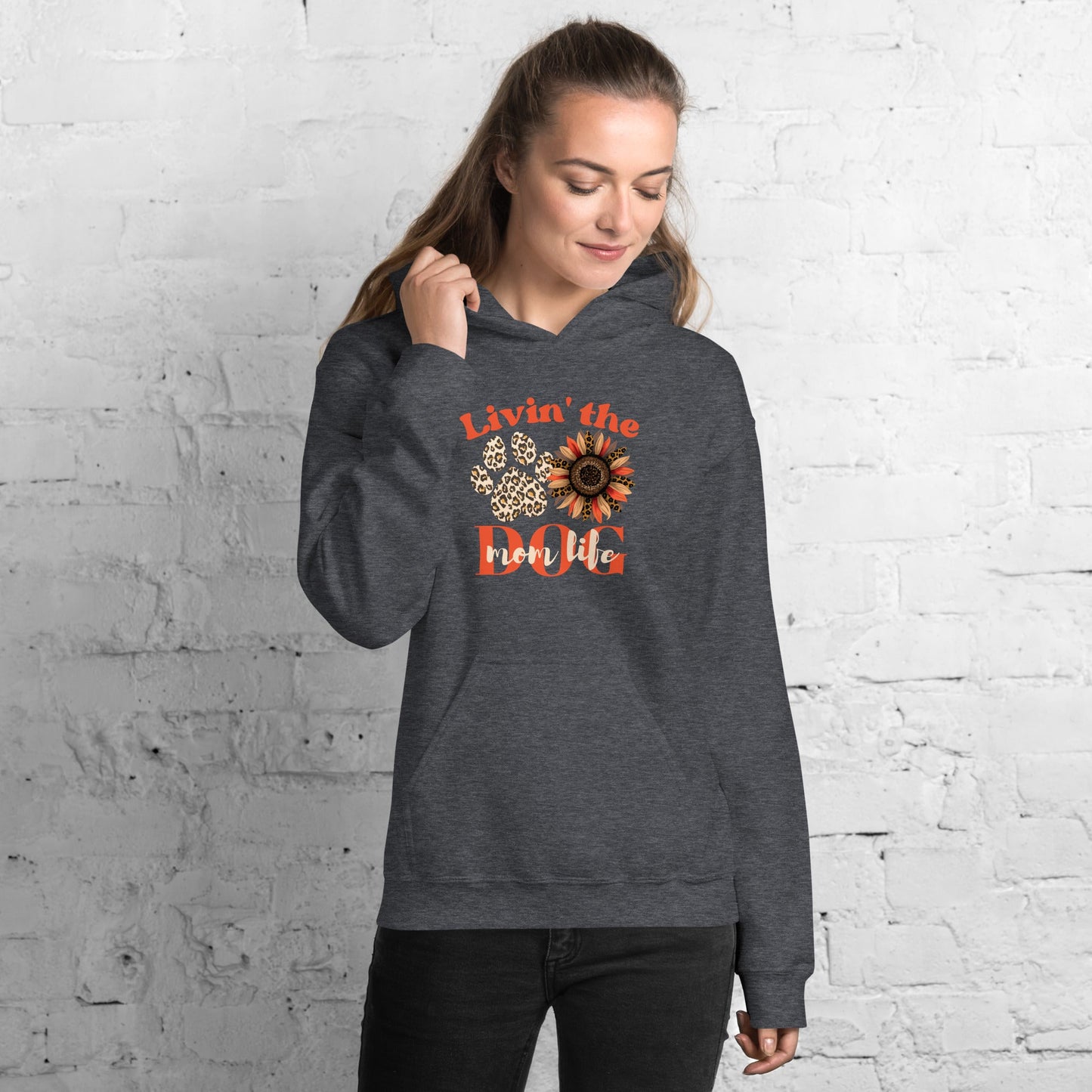 Dog Mom Life Hoodie - DoggyLoveandMore