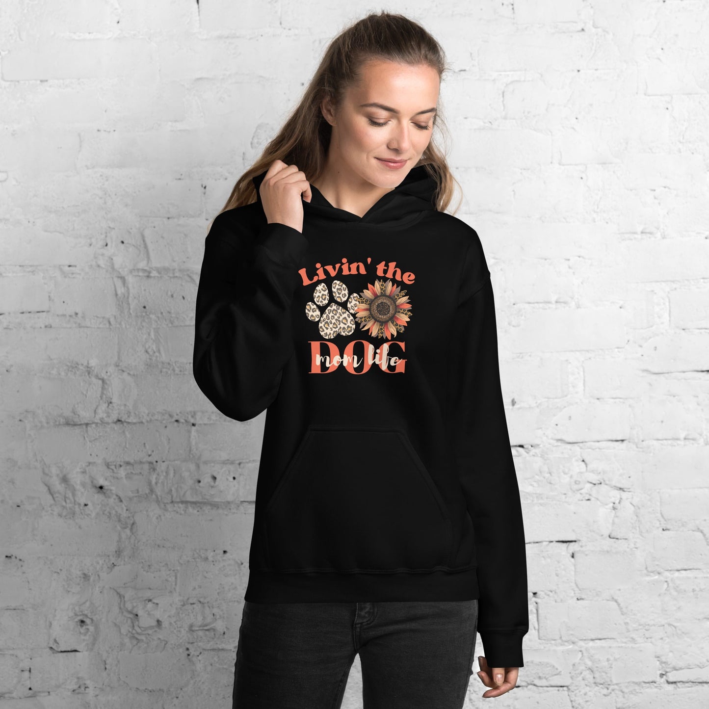 Dog Mom Life Hoodie - DoggyLoveandMore