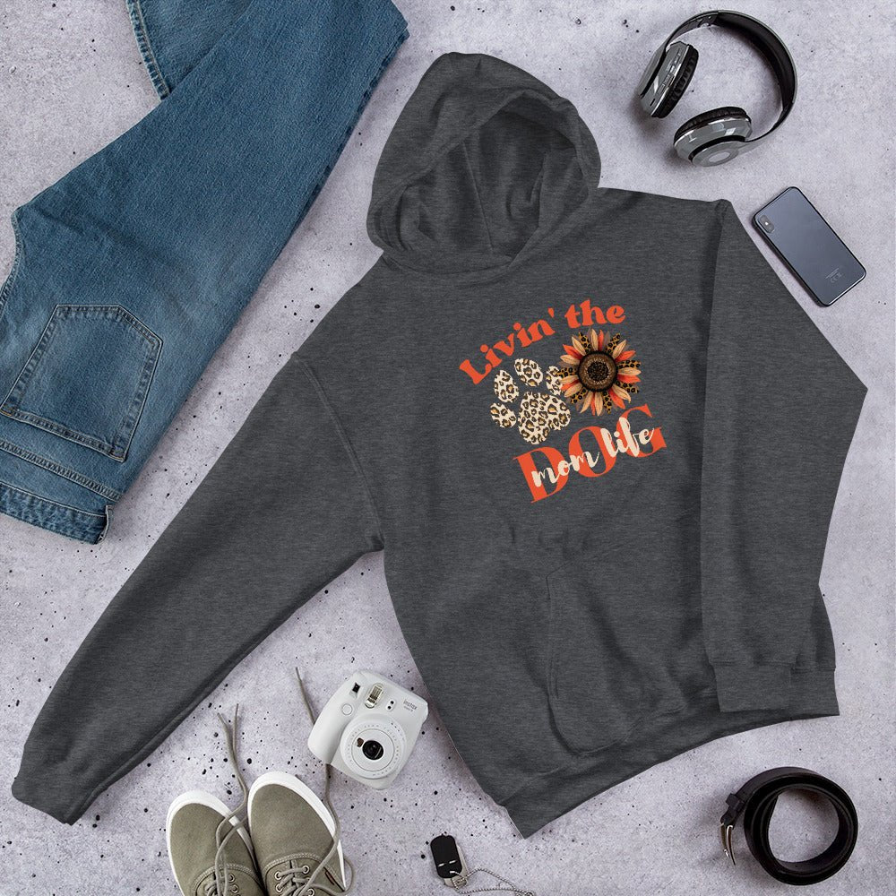 Dog Mom Life Hoodie - DoggyLoveandMore