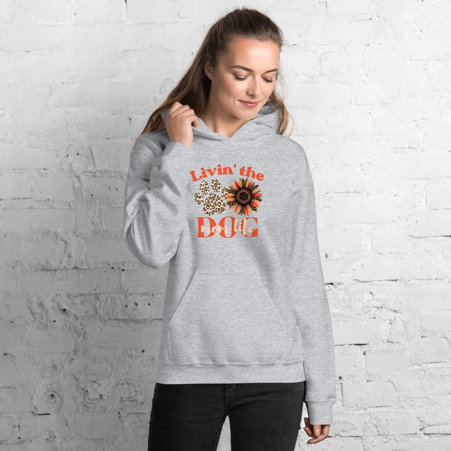 Dog Mom Life Hoodie - DoggyLoveandMore