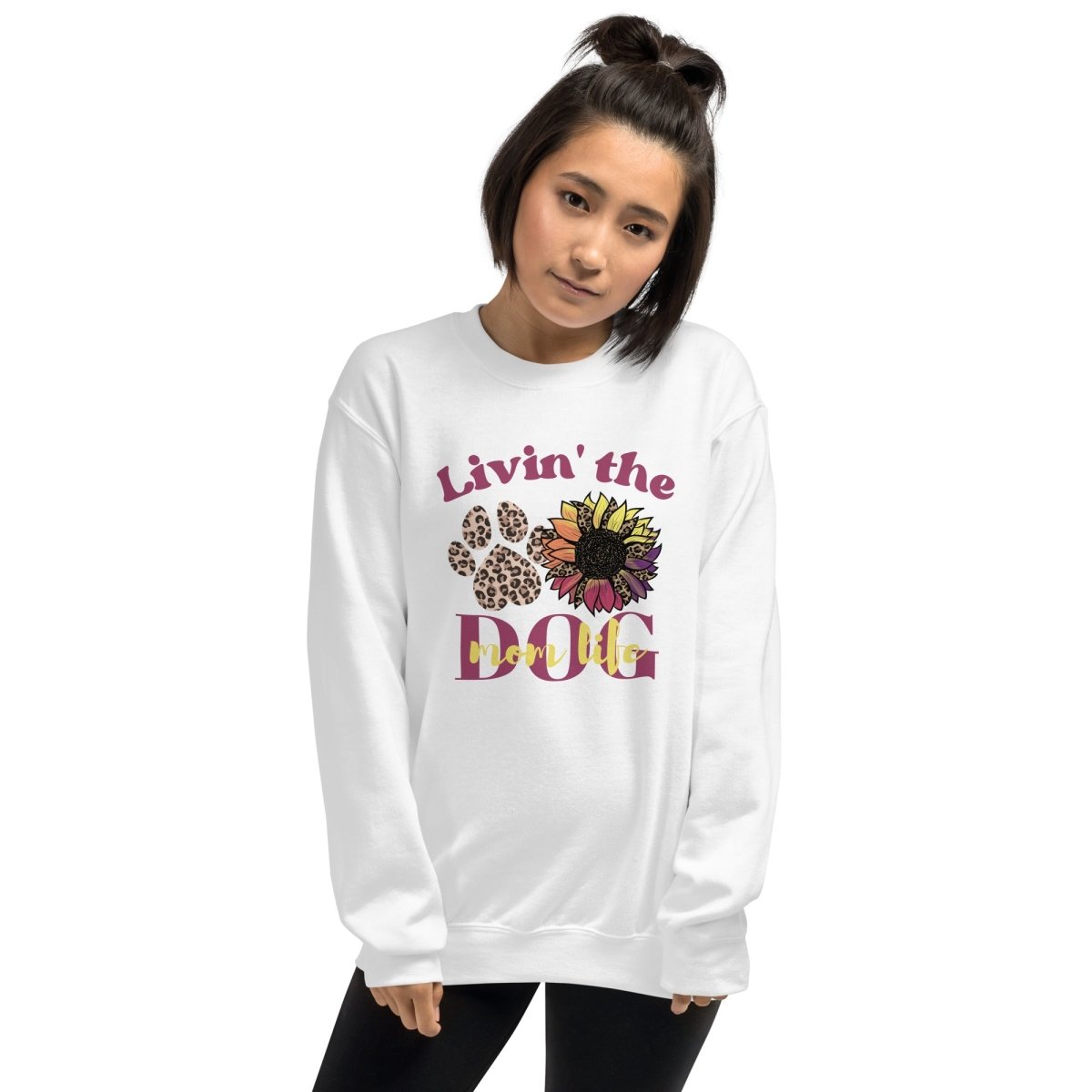 Dog Mom Life Sweatshirt - DoggyLoveandMore