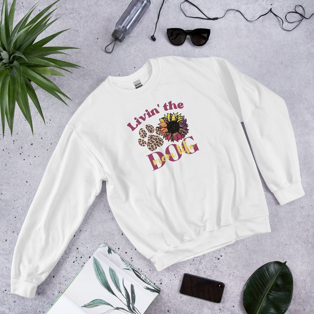 Dog Mom Life Sweatshirt - DoggyLoveandMore