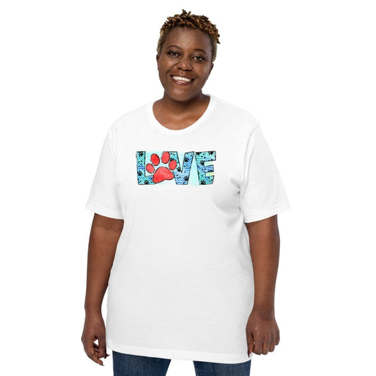 Dog Mom Love T-Shirt - DoggyLoveandMore