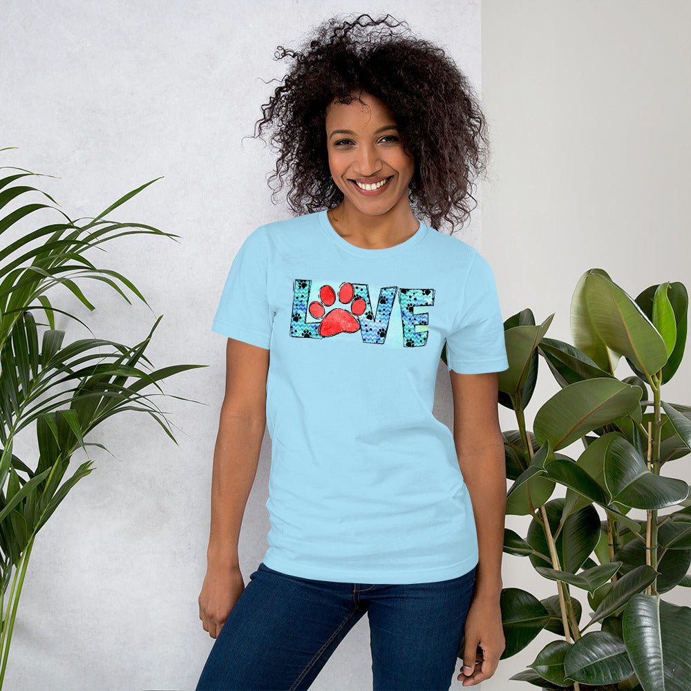 Dog Mom Love T-Shirt - DoggyLoveandMore