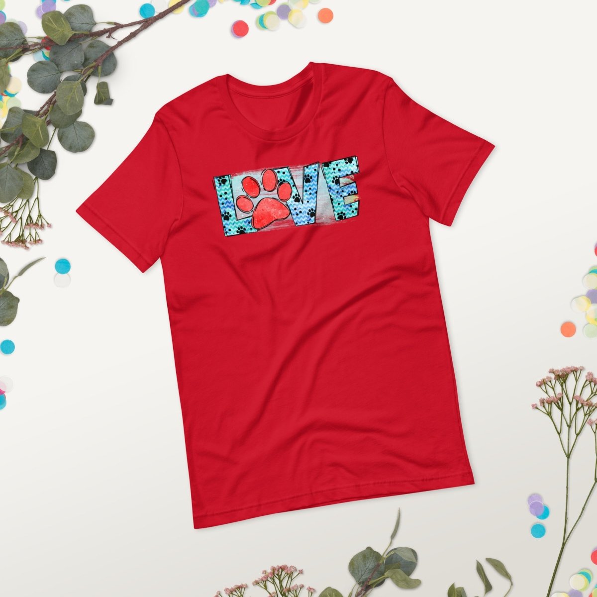 Dog Mom Love T-Shirt - DoggyLoveandMore