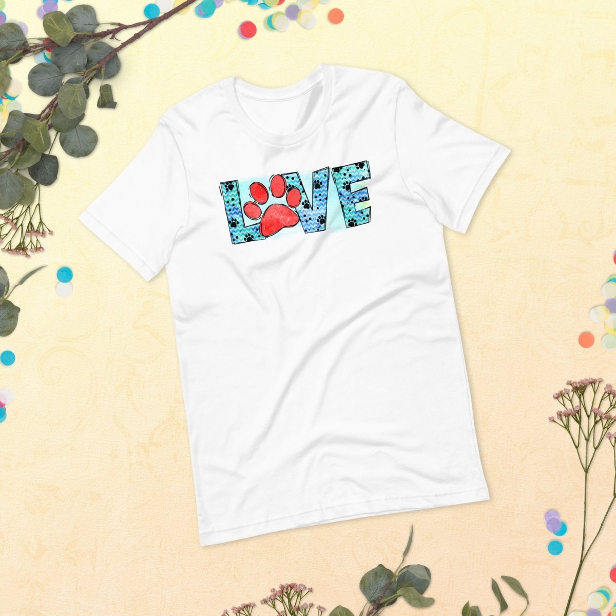 Dog Mom Love T-Shirt - DoggyLoveandMore