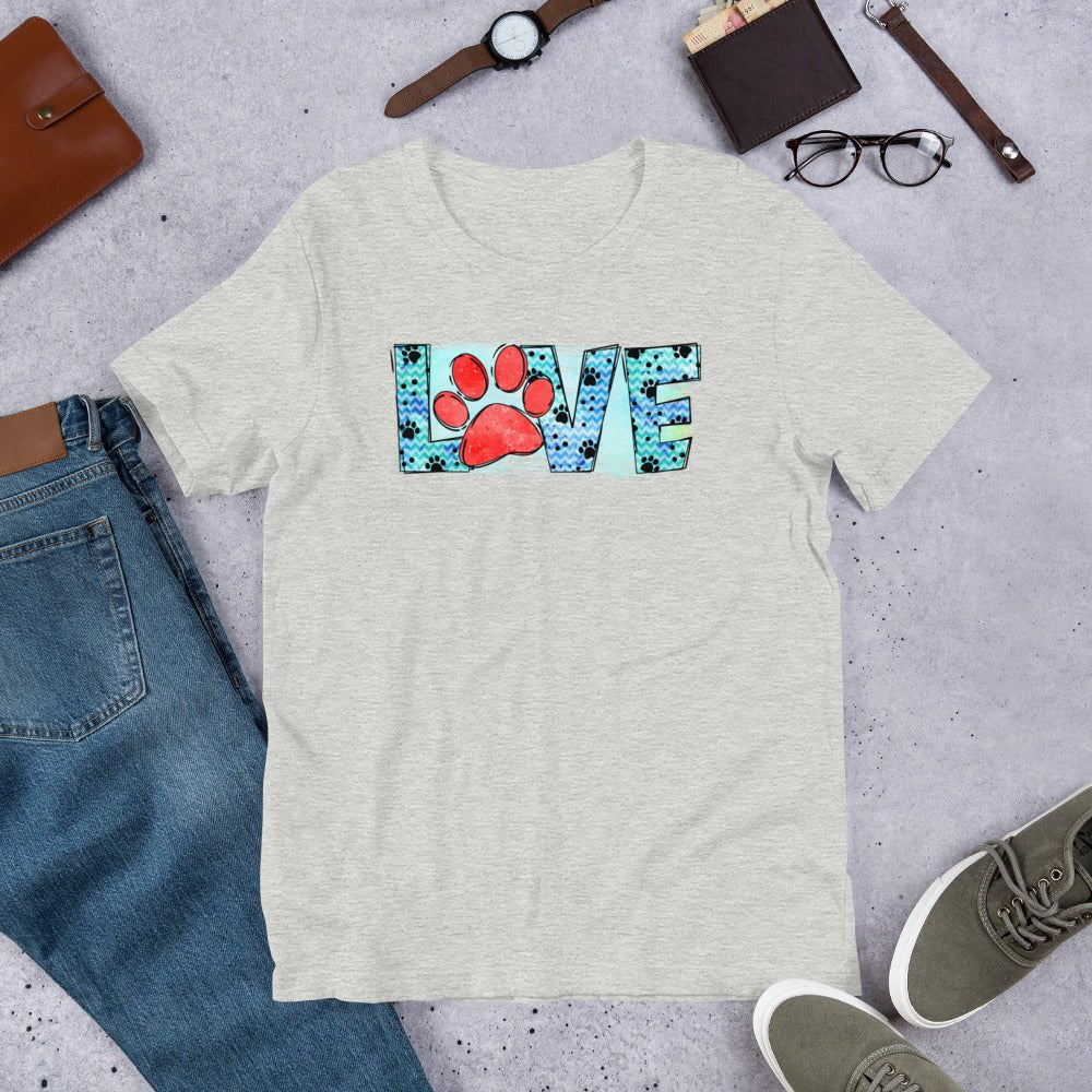 Dog Mom Love T-Shirt - DoggyLoveandMore