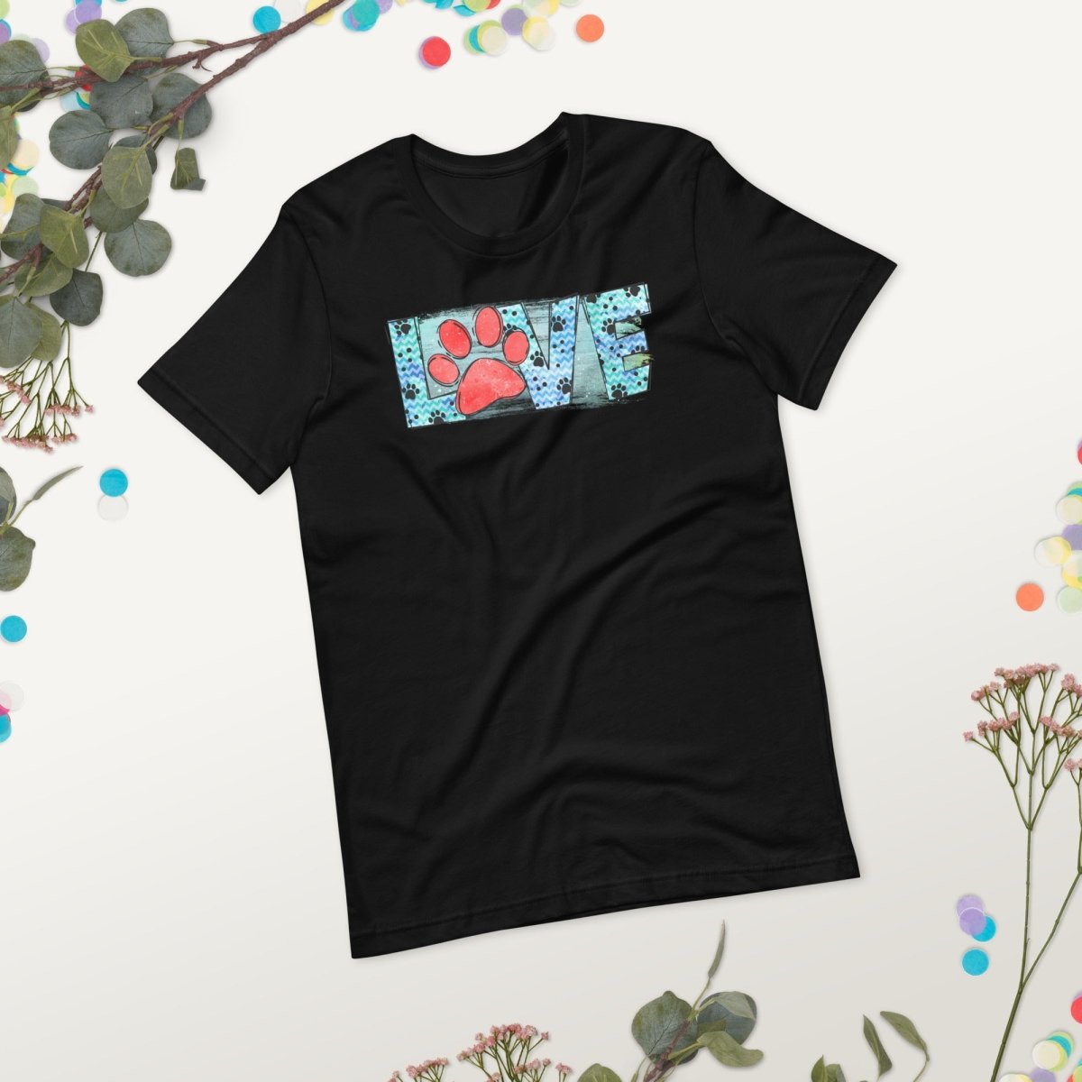 Dog Mom Love T-Shirt - DoggyLoveandMore