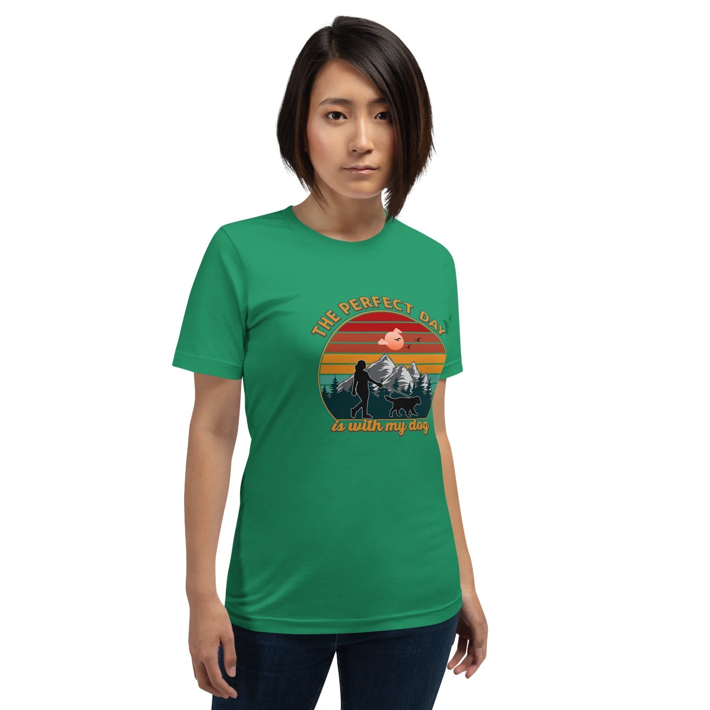 Dog Mom Perfect Day T-Shirt - DoggyLoveandMore