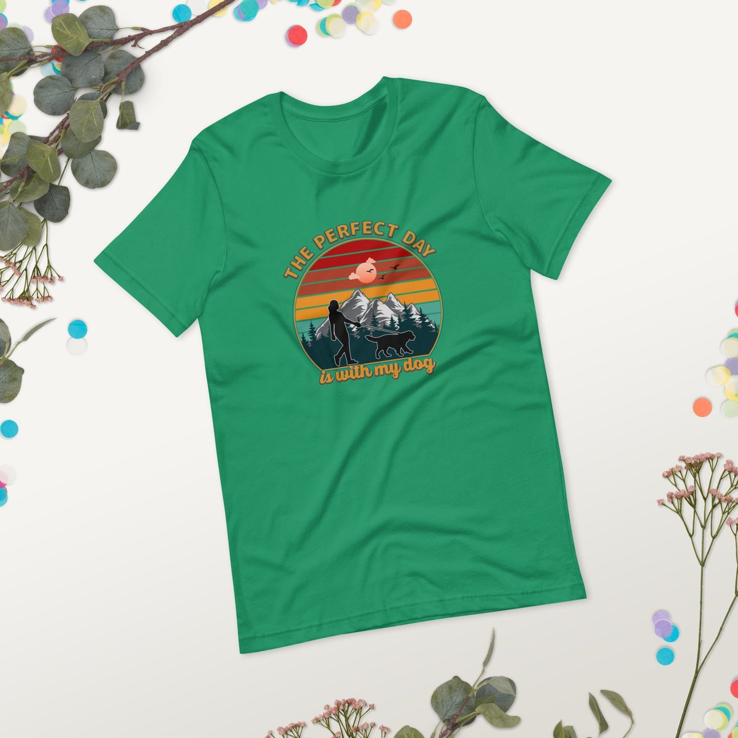 Dog Mom Perfect Day T-Shirt - DoggyLoveandMore