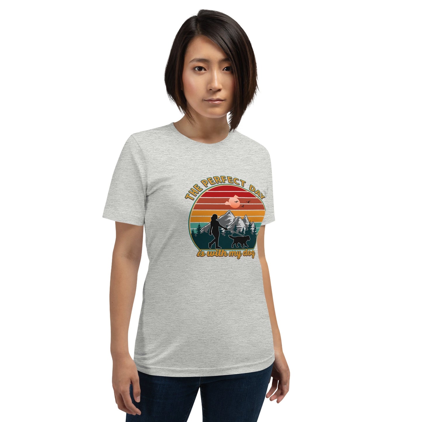 Dog Mom Perfect Day T-Shirt - DoggyLoveandMore