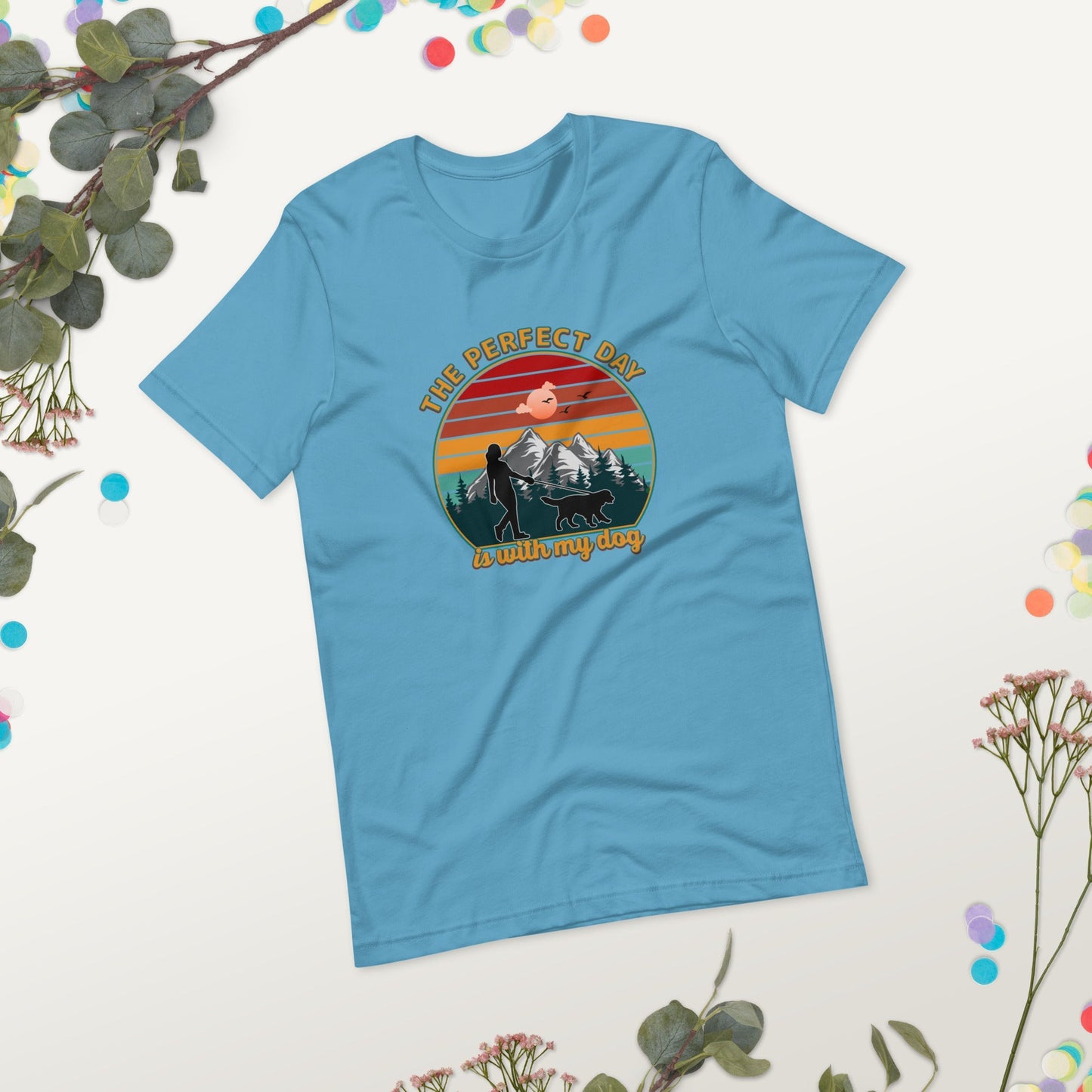 Dog Mom Perfect Day T-Shirt - DoggyLoveandMore