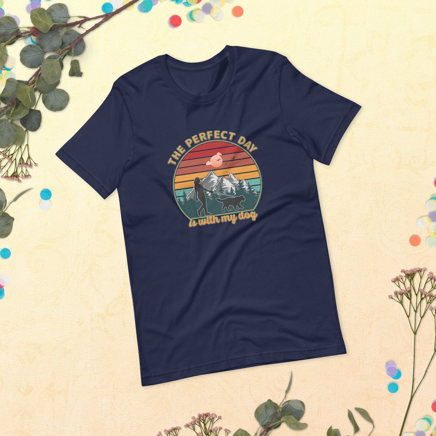 Dog Mom Perfect Day T-Shirt - DoggyLoveandMore