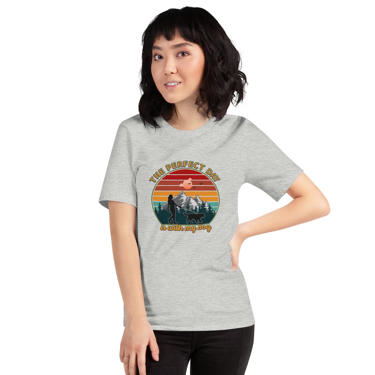 Dog Mom Perfect Day T-Shirt - DoggyLoveandMore