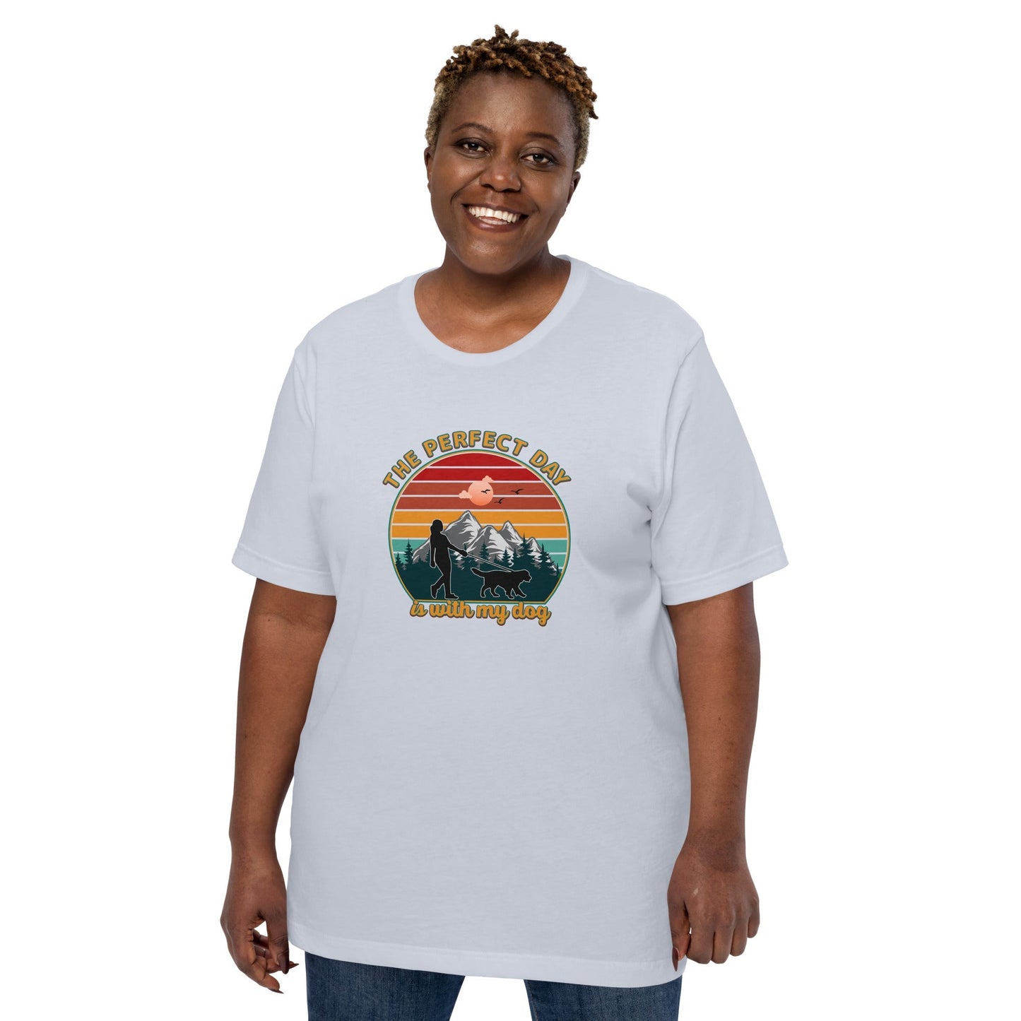 Dog Mom Perfect Day T-Shirt - DoggyLoveandMore