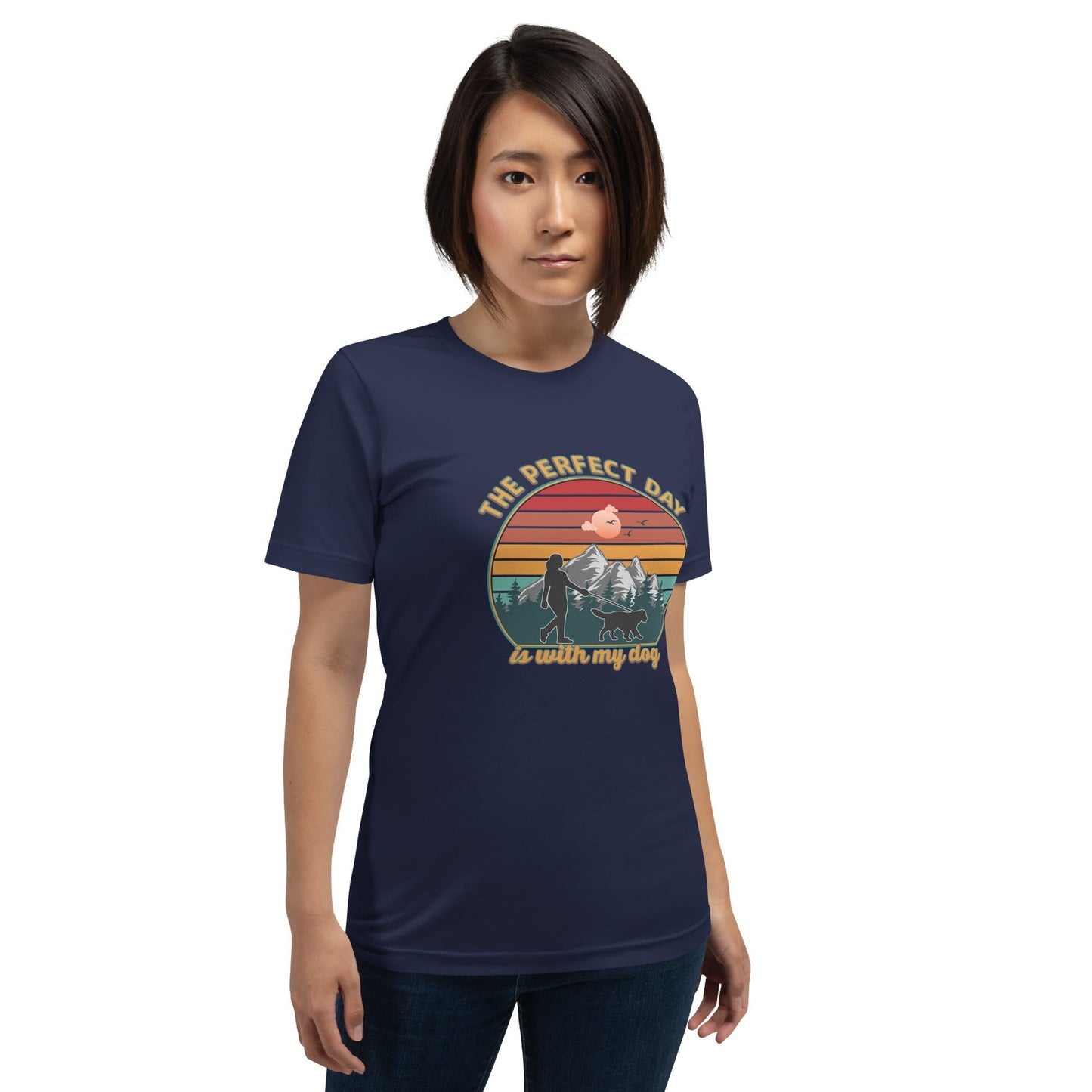 Dog Mom Perfect Day T-Shirt - DoggyLoveandMore