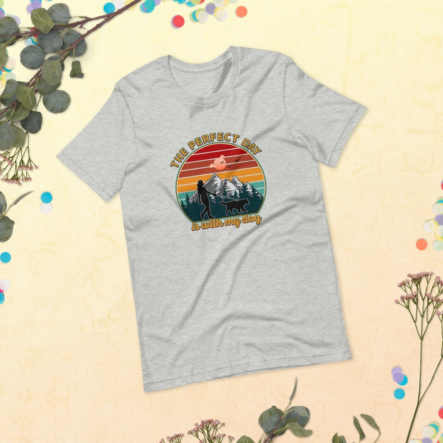 Dog Mom Perfect Day T-Shirt - DoggyLoveandMore