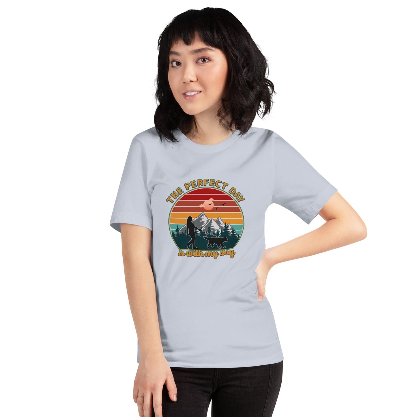 Dog Mom Perfect Day T-Shirt - DoggyLoveandMore