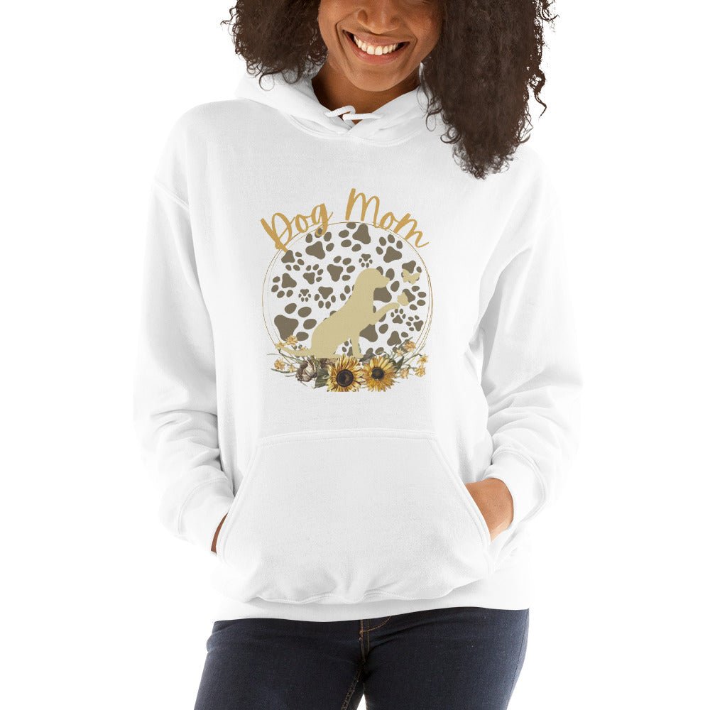 Dog Mom Pup and Butterflies Hoodie - DoggyLoveandMore