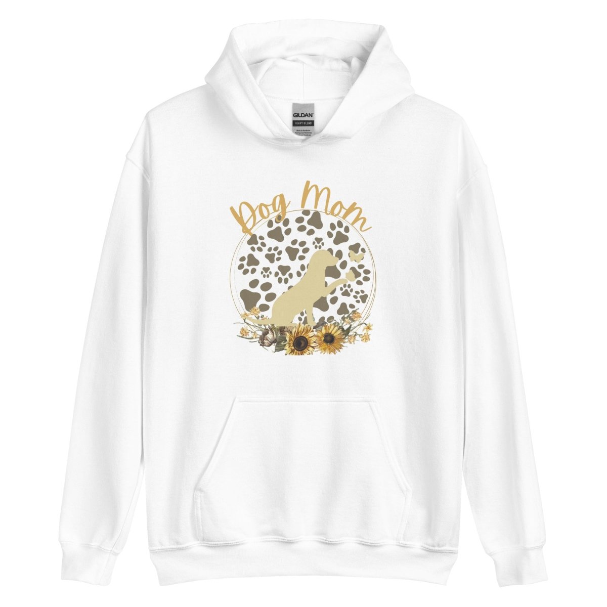 Dog Mom Pup and Butterflies Hoodie - DoggyLoveandMore