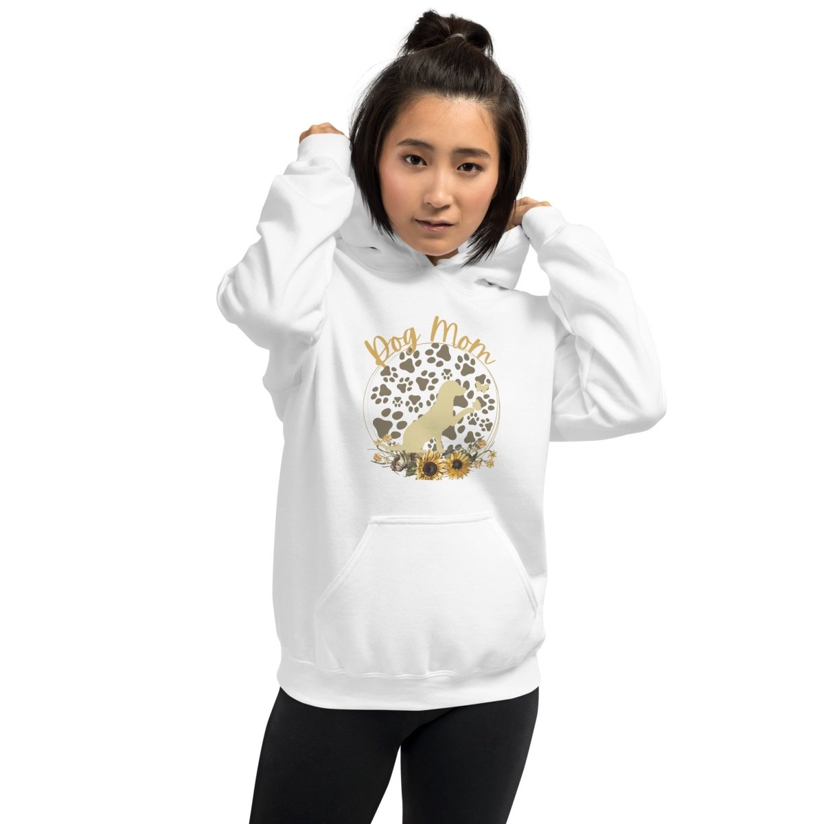 Dog Mom Pup and Butterflies Hoodie - DoggyLoveandMore