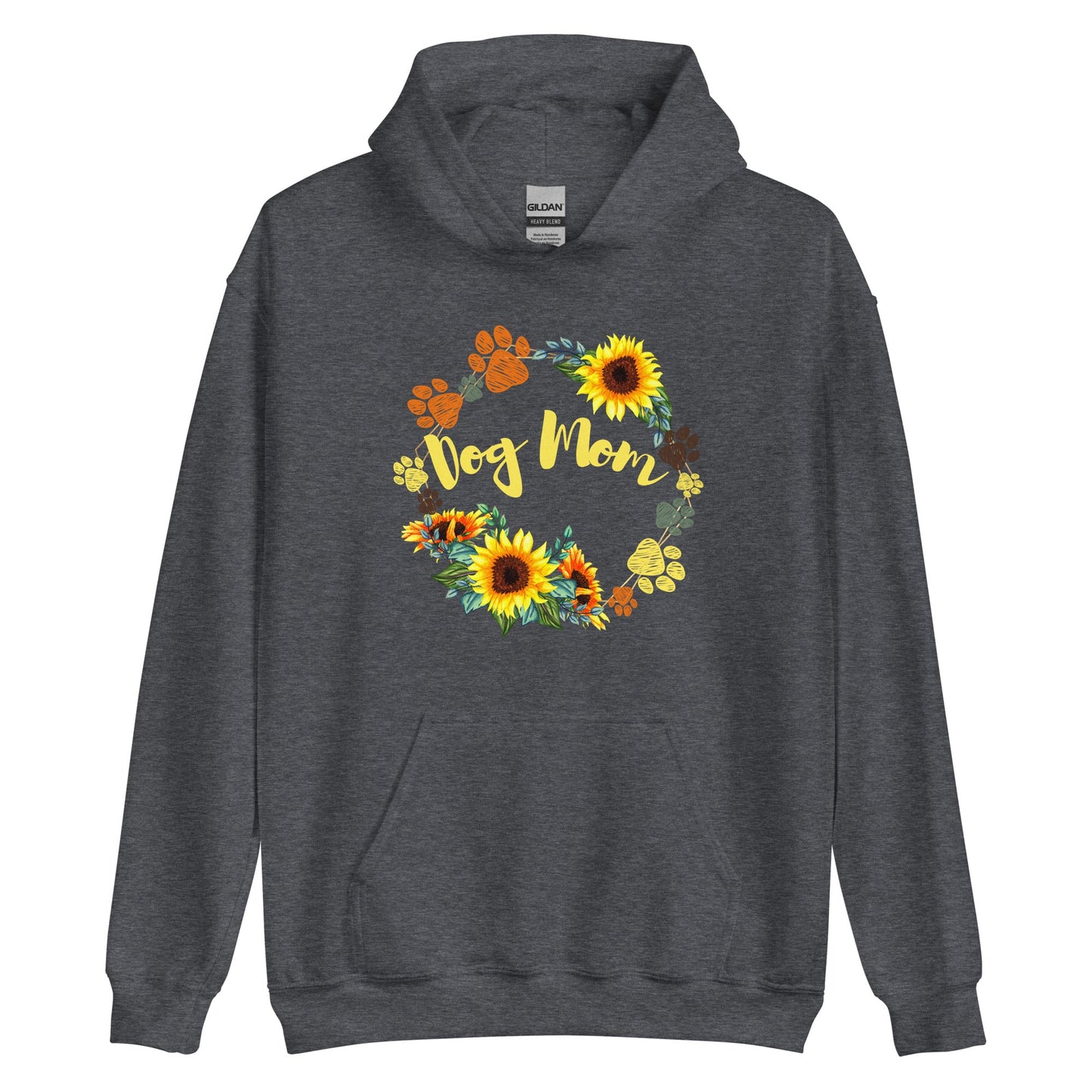 Dog Mom Sunflower Hoodie - DoggyLoveandMore