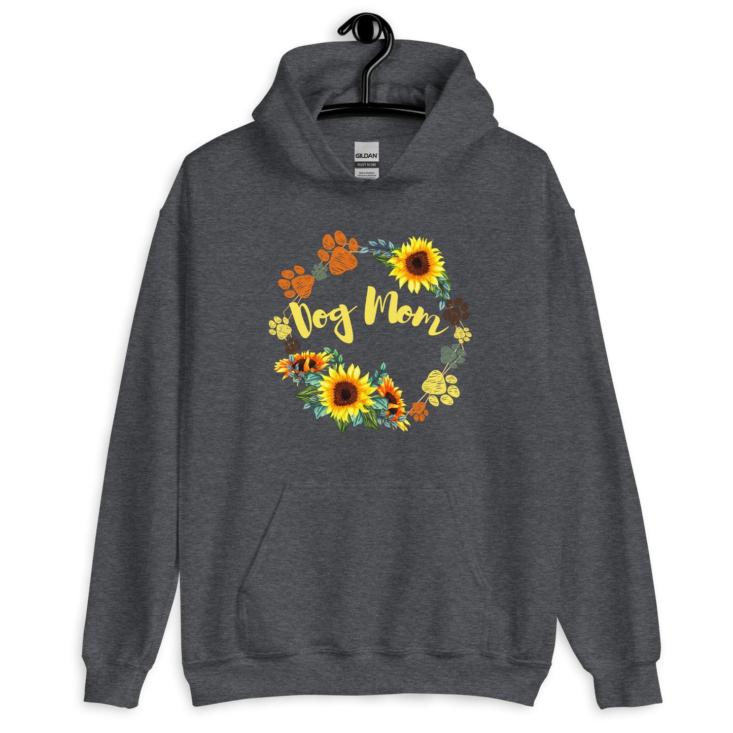 Dog Mom Sunflower Hoodie - DoggyLoveandMore