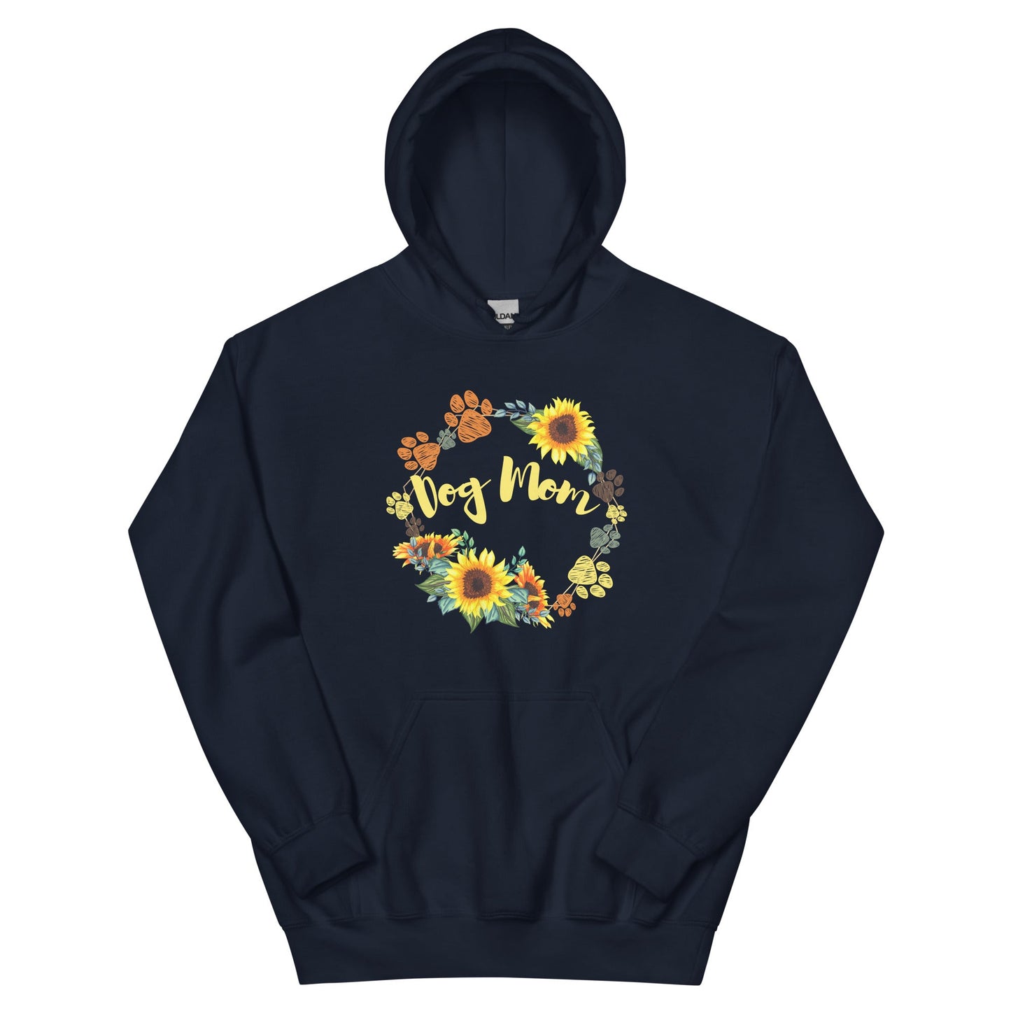 Dog Mom Sunflower Hoodie - DoggyLoveandMore