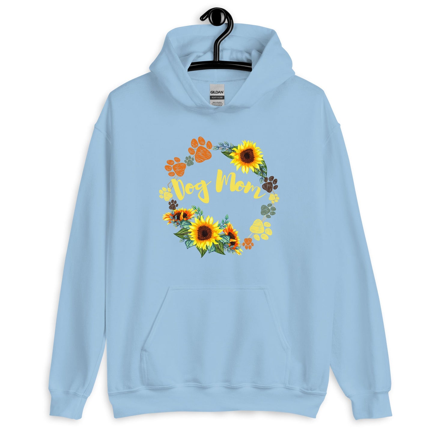 Dog Mom Sunflower Hoodie - DoggyLoveandMore