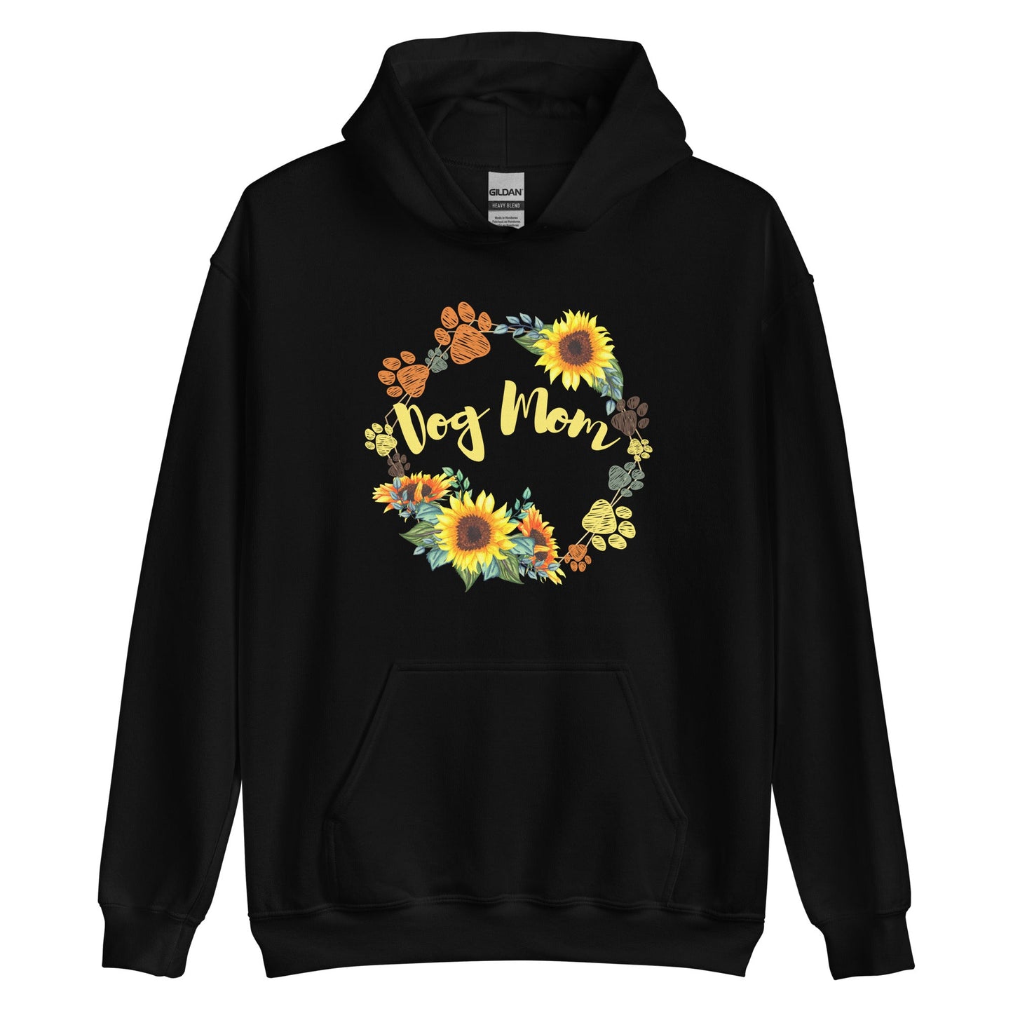 Dog Mom Sunflower Hoodie - DoggyLoveandMore