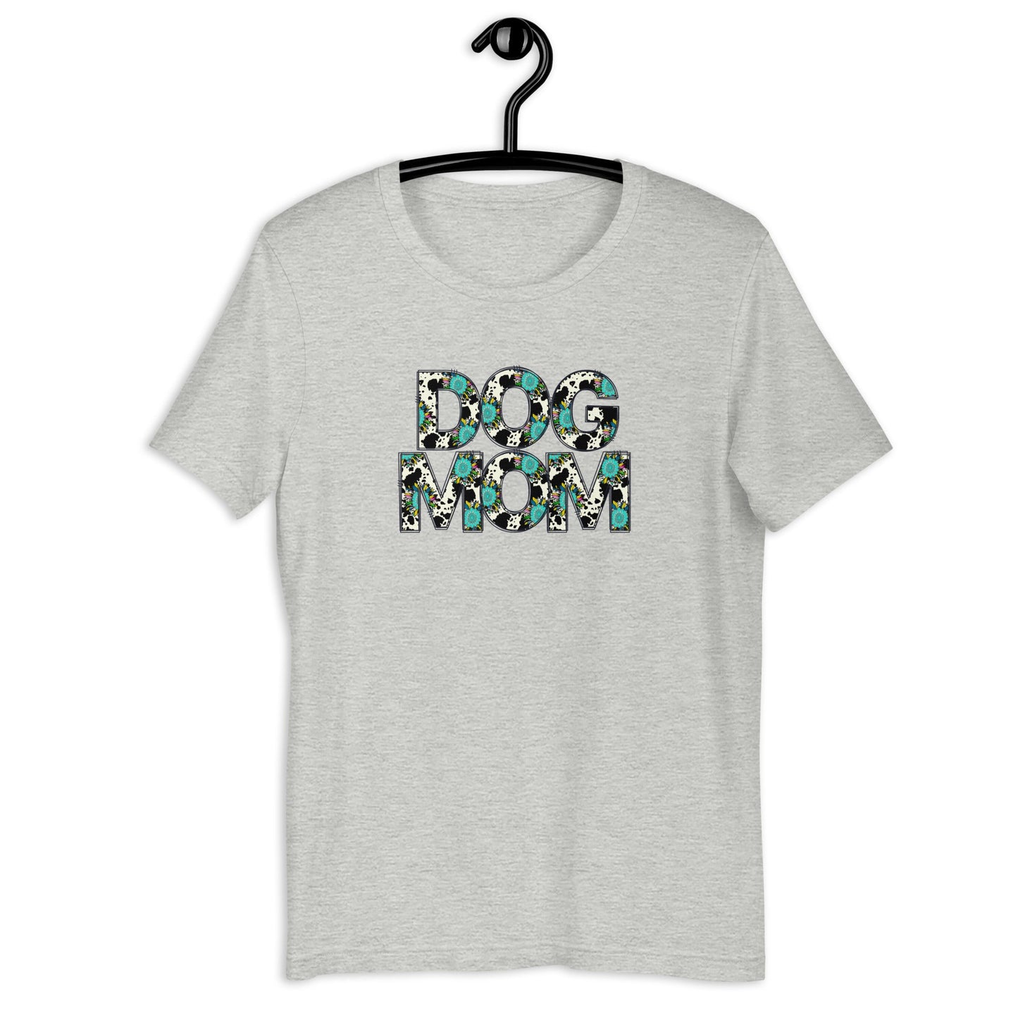 Dog Mom Teal Sunflower T-Shirt - DoggyLoveandMore