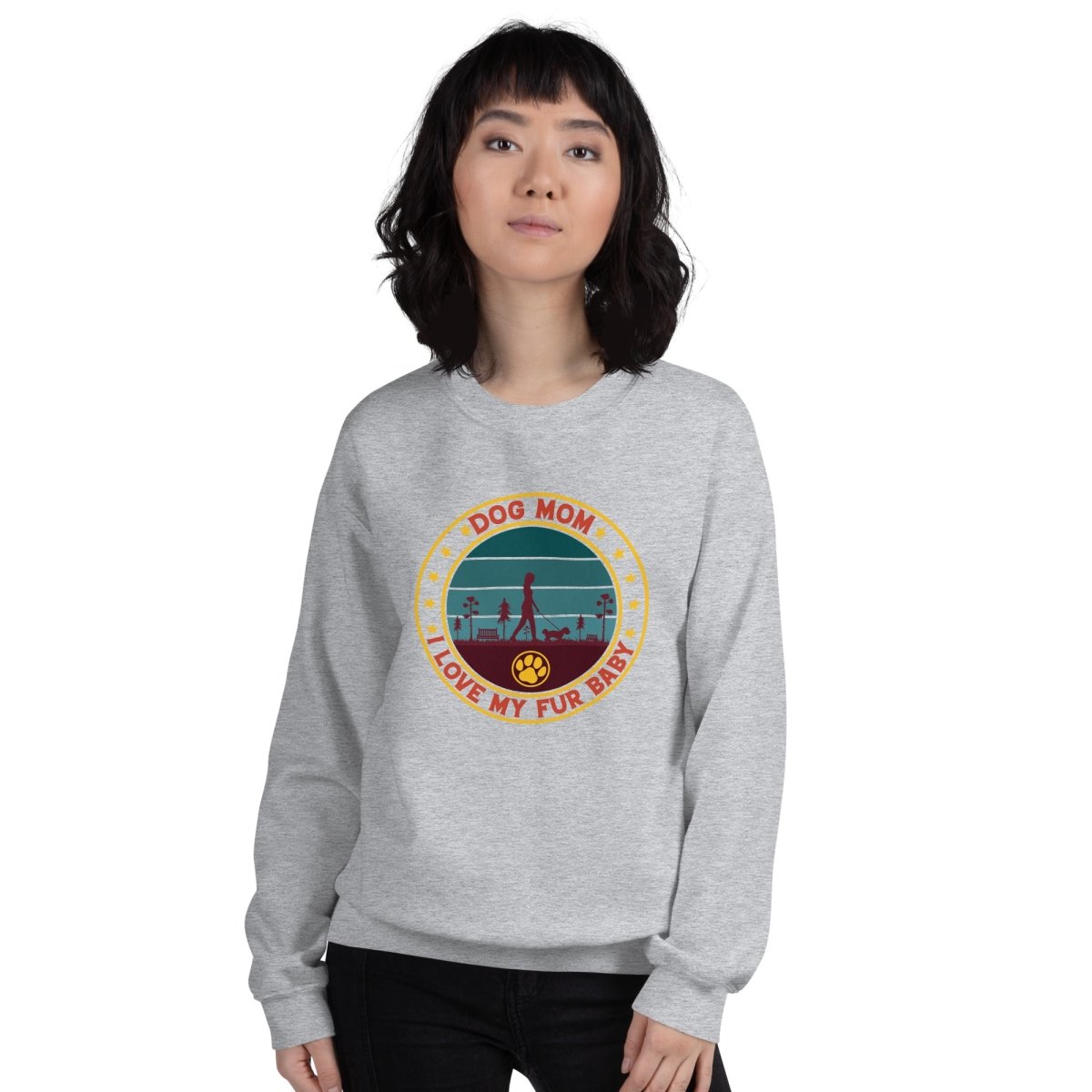 Dog Mom Vintage Sweatshirt - DoggyLoveandMore