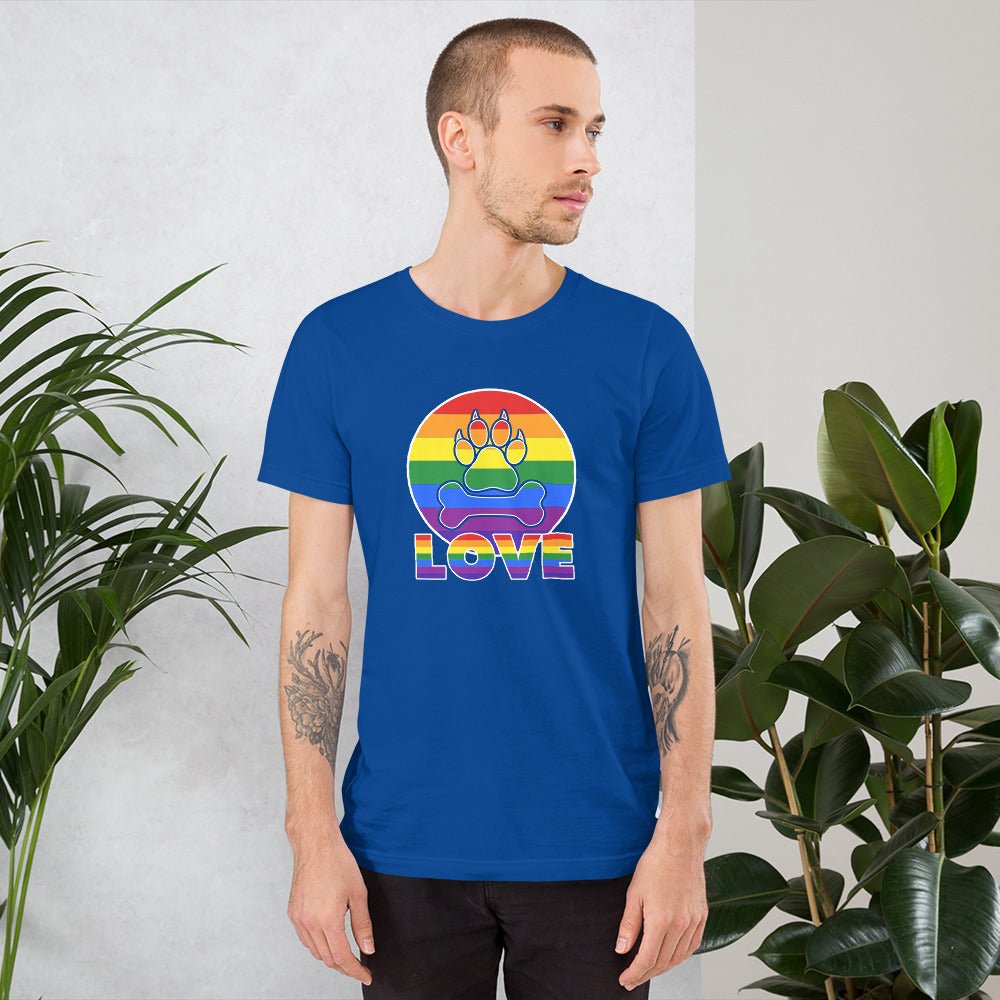 Doggy Love Rainbow T-Shirt - DoggyLoveandMore