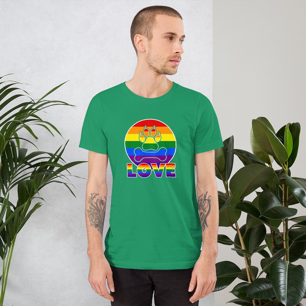 Doggy Love Rainbow T-Shirt - DoggyLoveandMore