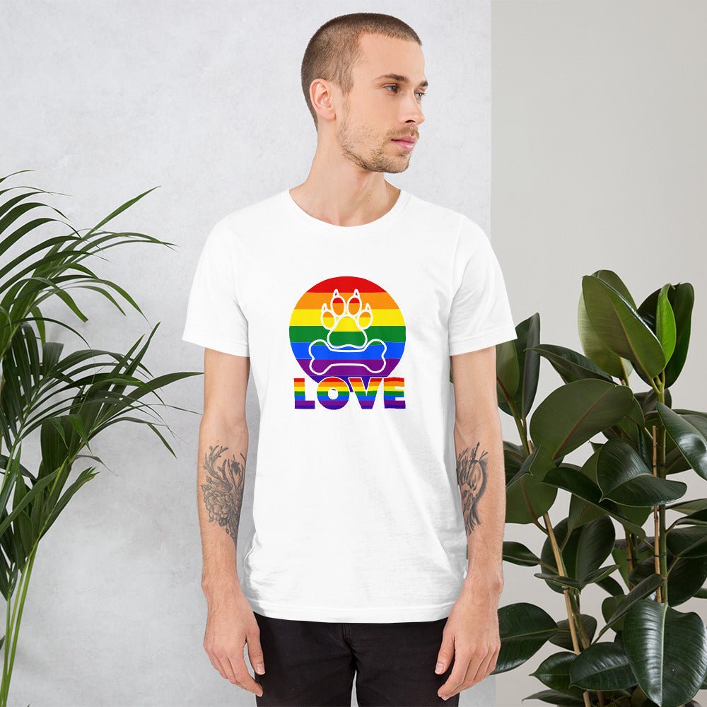 Doggy Love Rainbow T-Shirt - DoggyLoveandMore