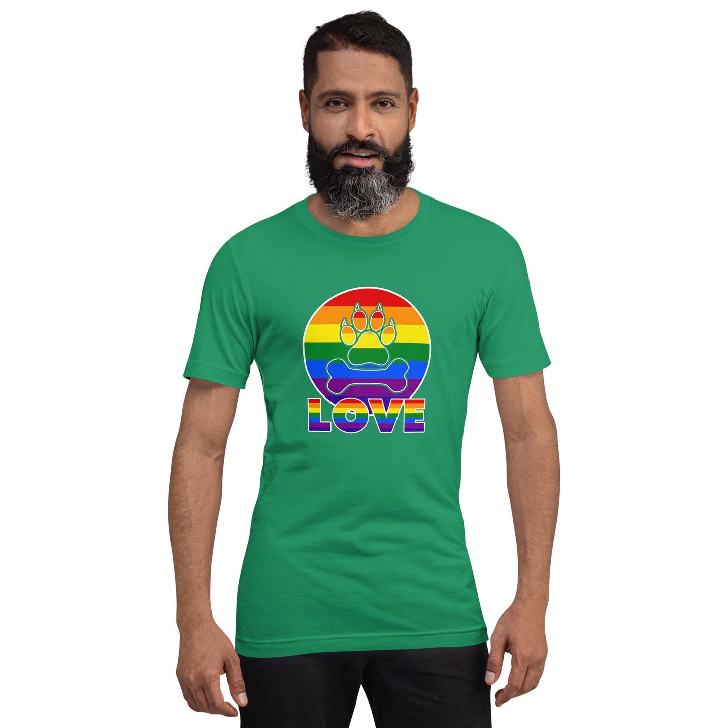 Doggy Love Rainbow T-Shirt - DoggyLoveandMore