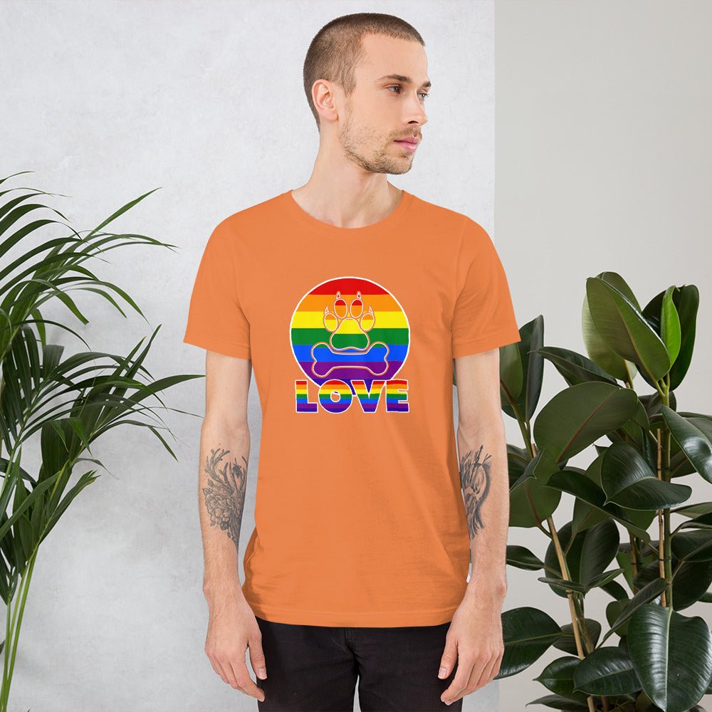 Doggy Love Rainbow T-Shirt - DoggyLoveandMore