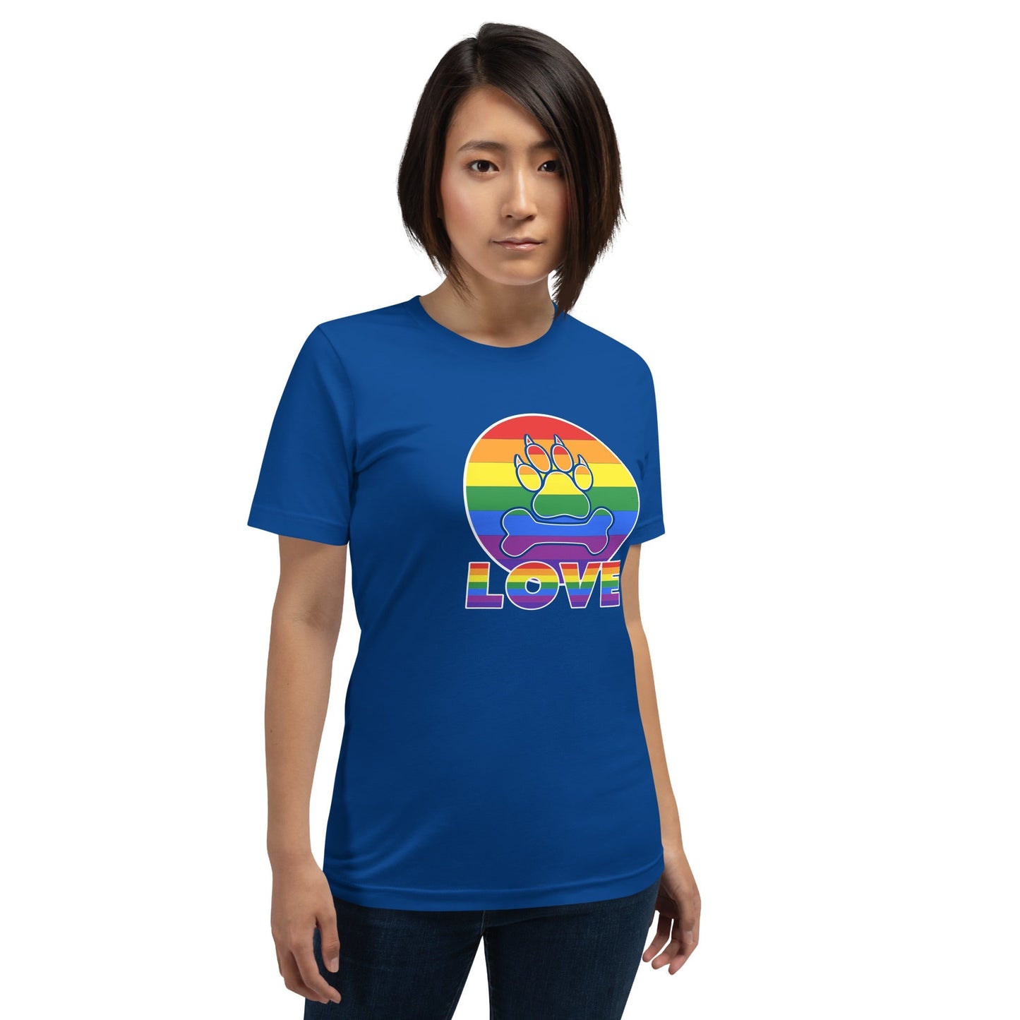 Doggy Love Rainbow T-Shirt - DoggyLoveandMore