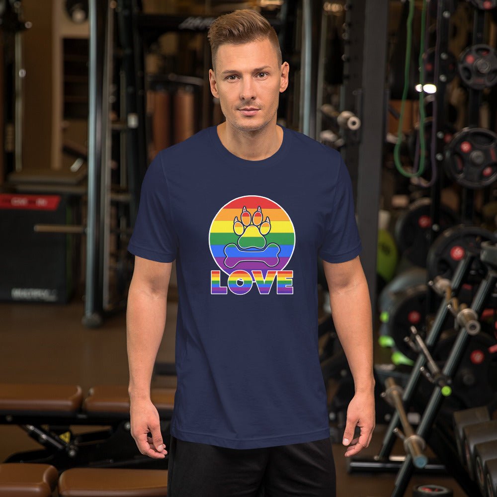 Doggy Love Rainbow T-Shirt - DoggyLoveandMore