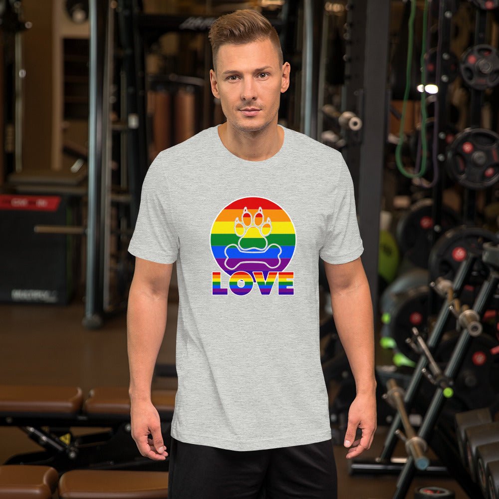 Doggy Love Rainbow T-Shirt - DoggyLoveandMore