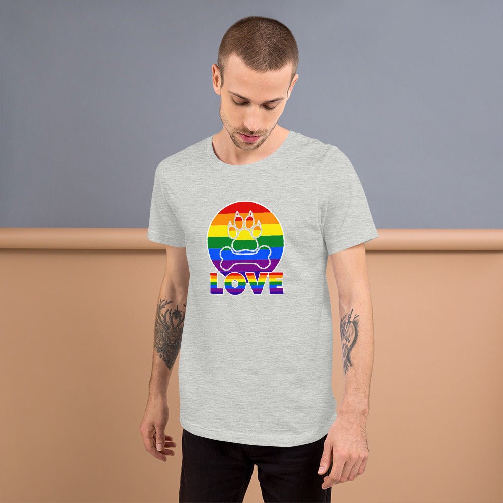 Doggy Love Rainbow T-Shirt - DoggyLoveandMore