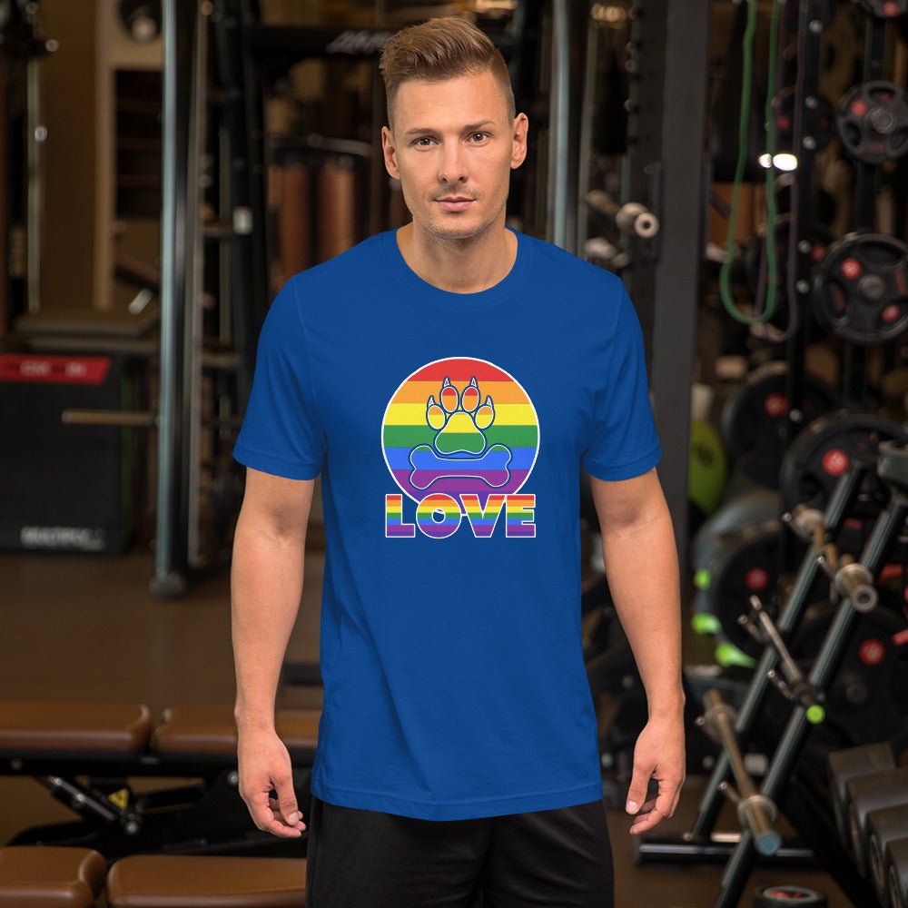 Doggy Love Rainbow T-Shirt - DoggyLoveandMore