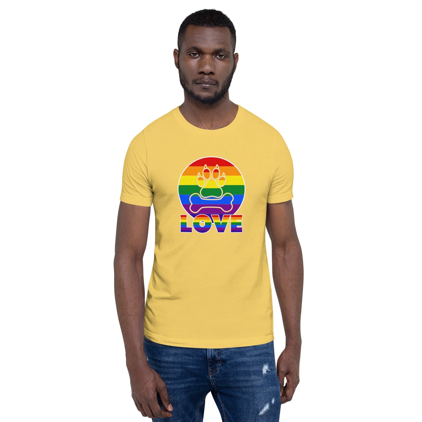 Doggy Love Rainbow T-Shirt