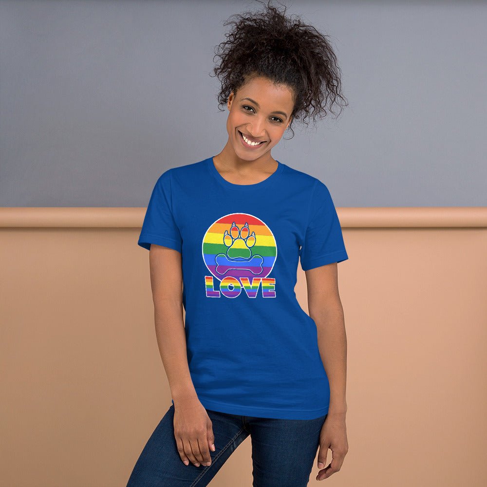 Doggy Love Rainbow T-Shirt - DoggyLoveandMore