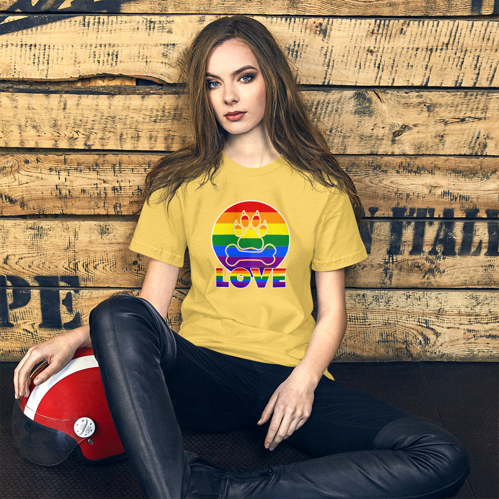 Doggy Love Rainbow T-Shirt