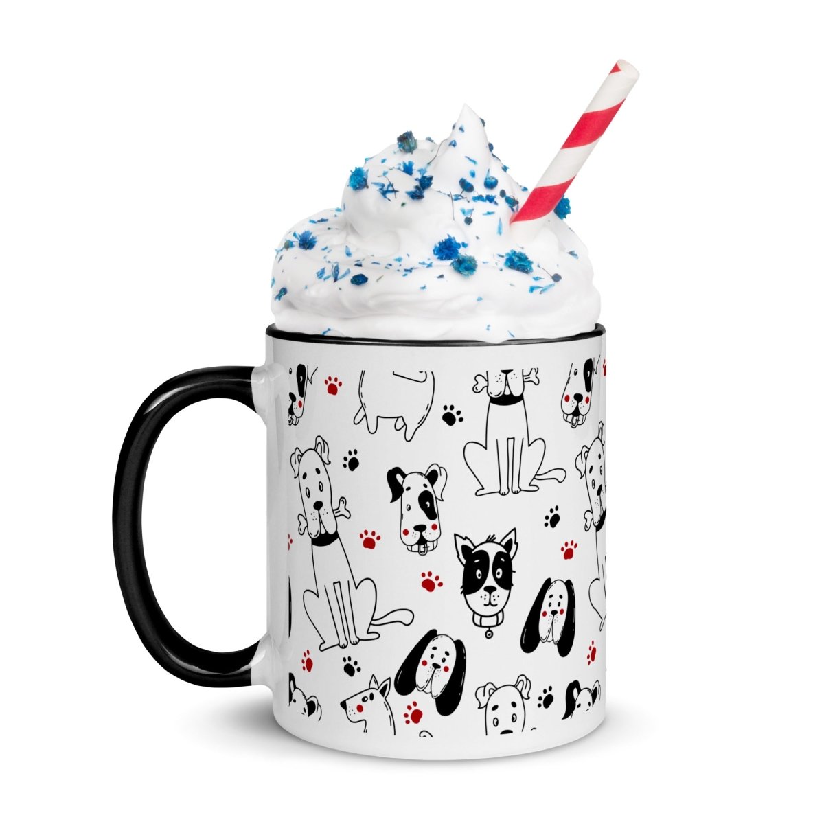 Dogs and Paws Mug - DoggyLoveandMore