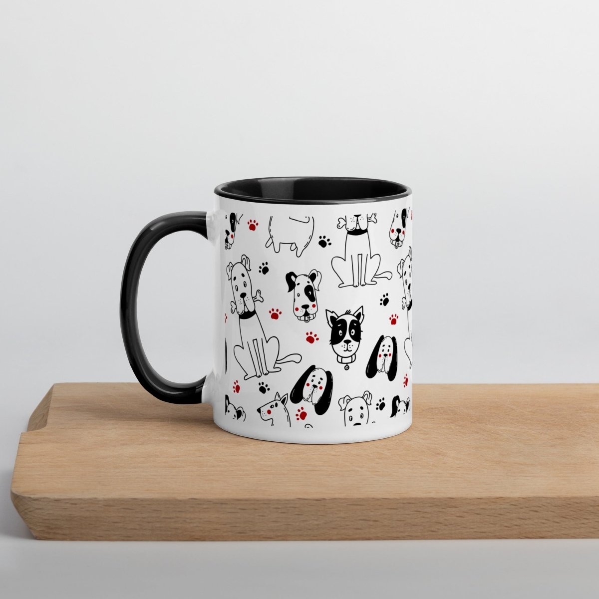 Dogs and Paws Mug - DoggyLoveandMore
